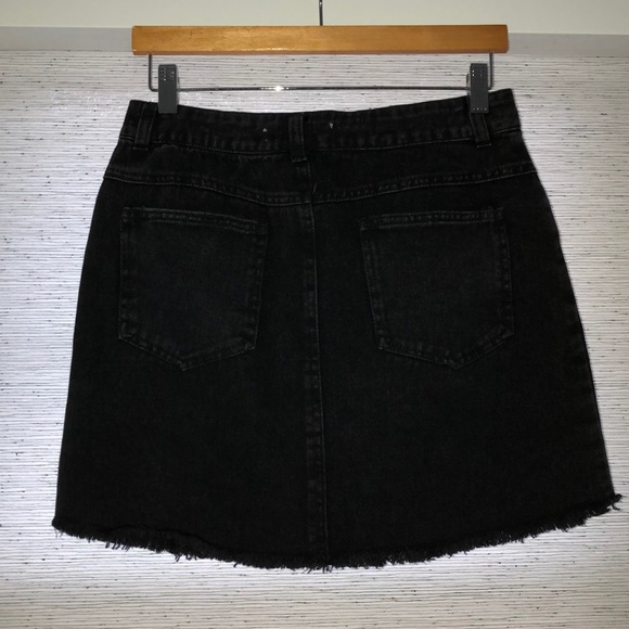 Honey Punch Sky Full Of Stars Denim Mini Skirt - Picture 3 of 4